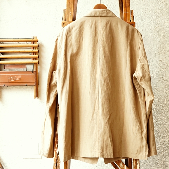 STILL BY HAND 落ち感やわらかなオープンカラージャケット