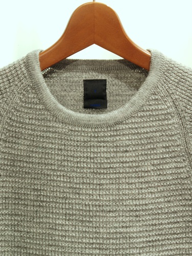 maillot（マイヨ） patch waffle crew sweater MAK-16145 通販 - men - ACOO TOKYO